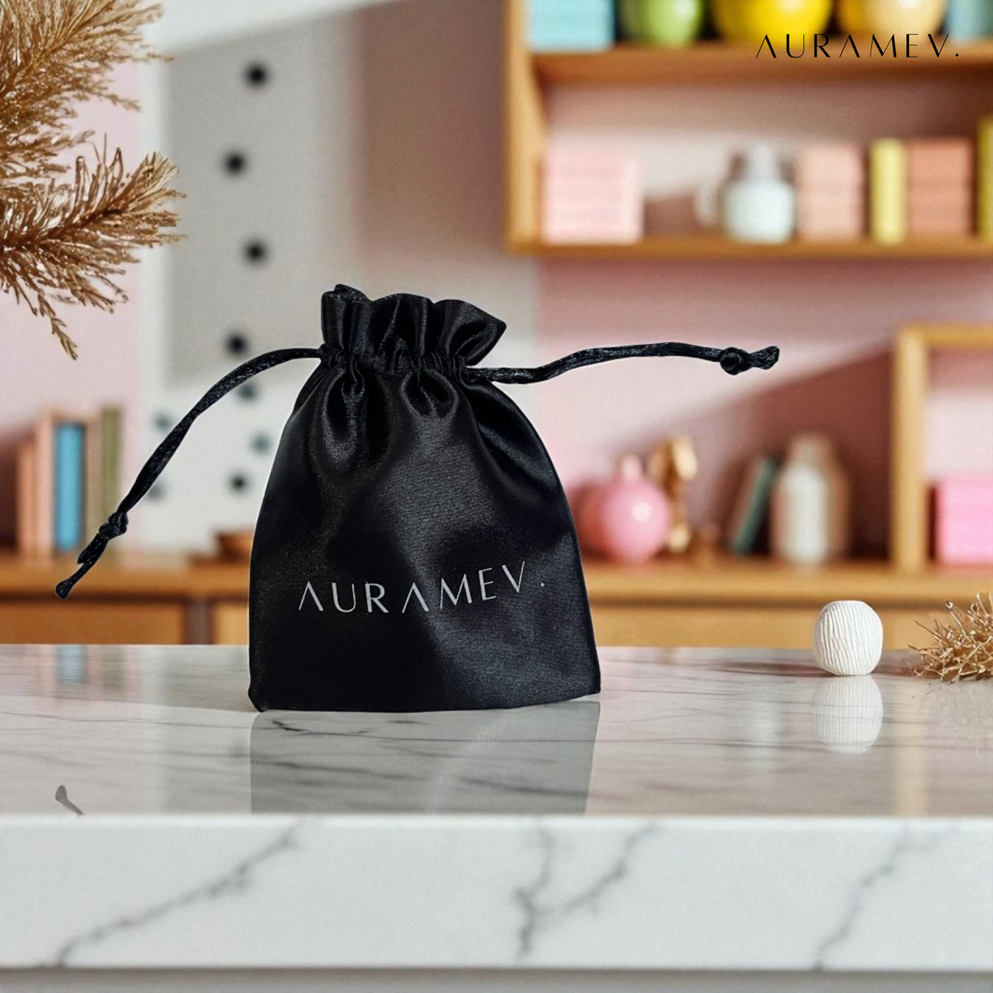 Black and Gold Bow Earrings