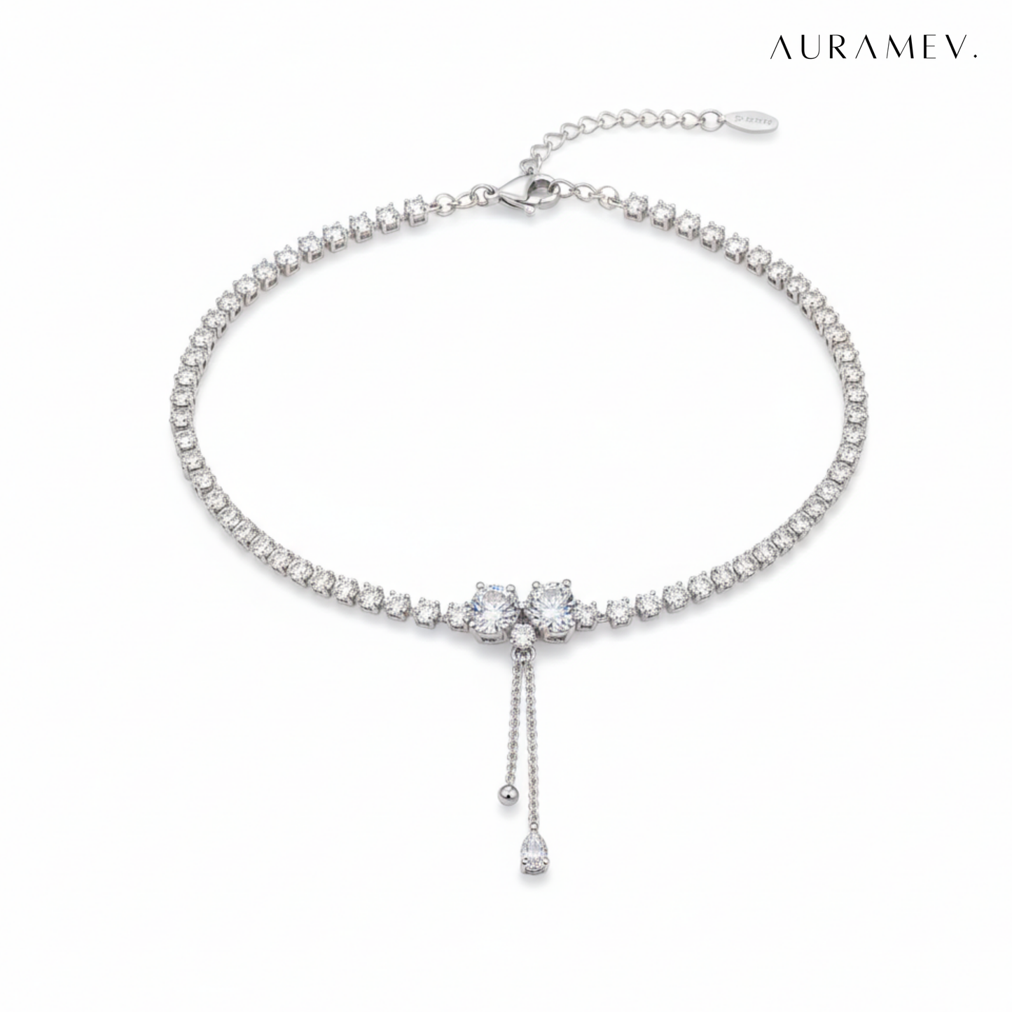 Cute Bow Charm Choker