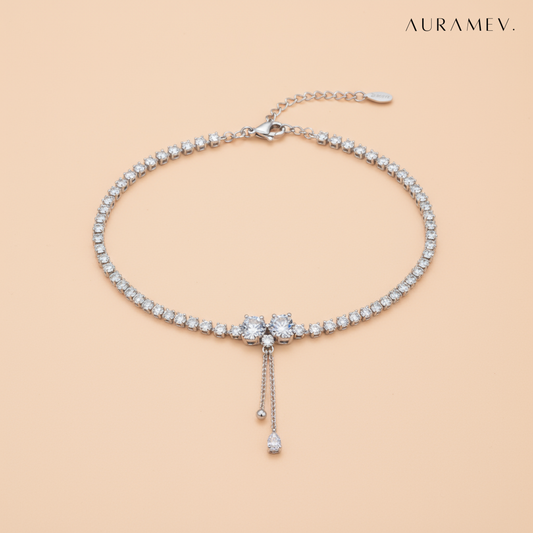 Cute Bow Charm Choker