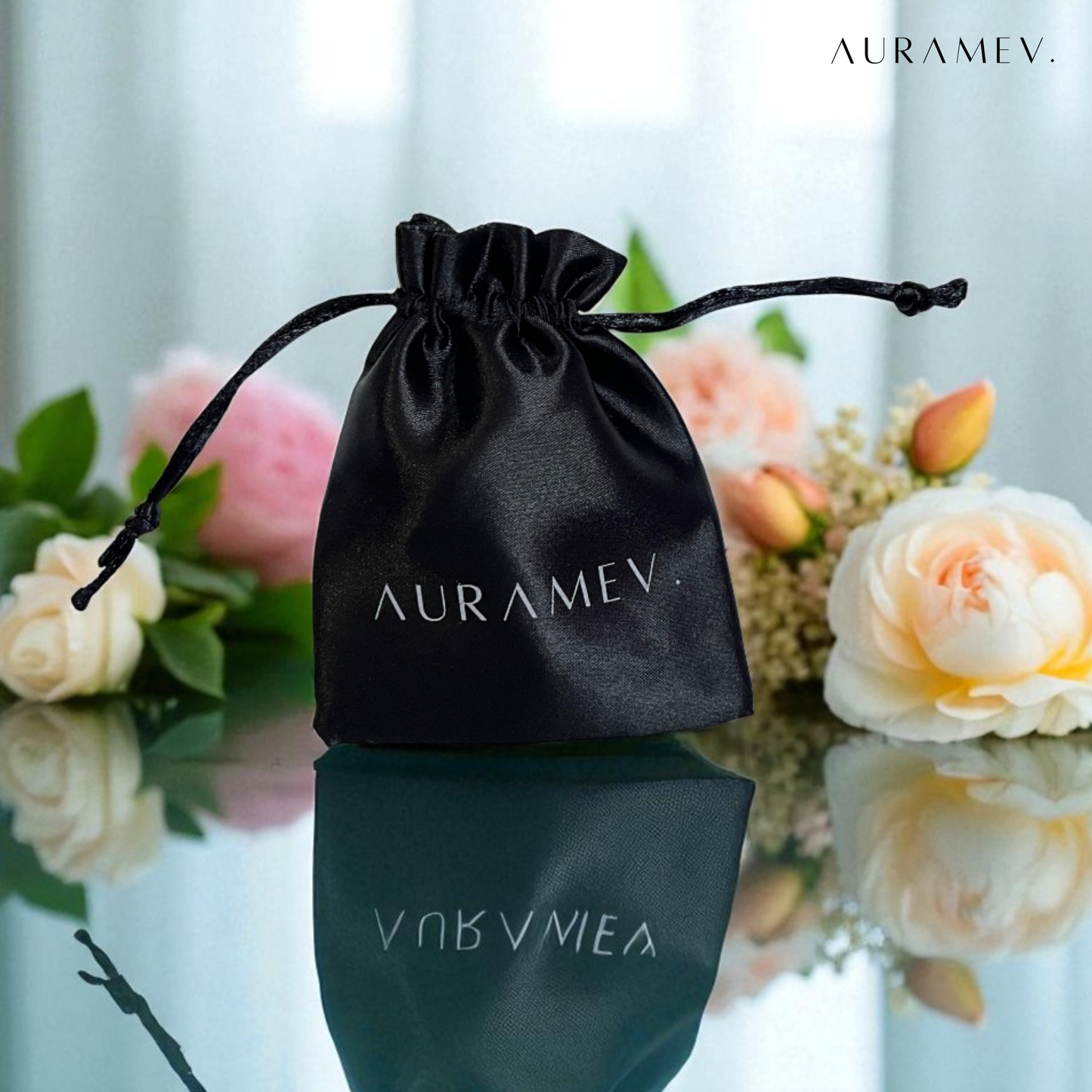 Golden Glow Pearl Drop Earrings