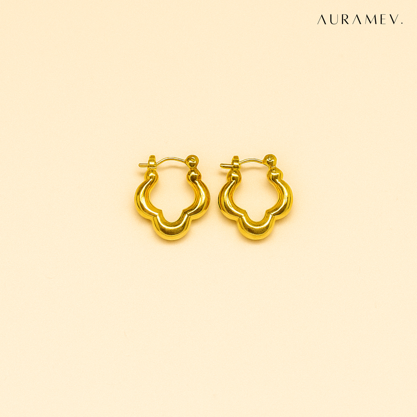 Cloud Curve Hoop Earrings