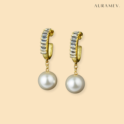 Luxe Pearl Drop Earrings