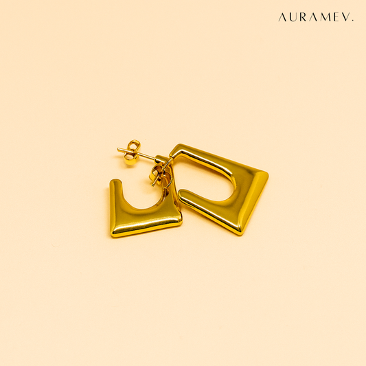 Minimalist Rectangle Studs