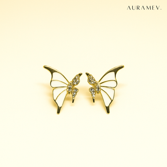 Snowy Wings Earrings