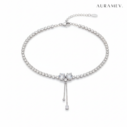 Cute Bow Charm Choker