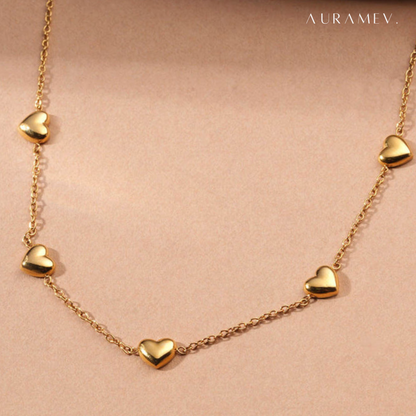 Mini Hearts Necklace